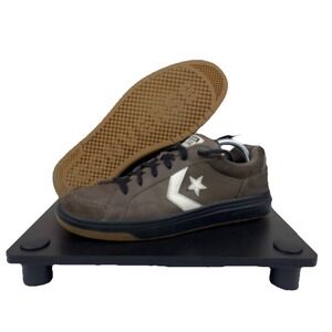 Converse Pro Blaze Classic OX Engine Tennis Shoes Brown White Black Men's 10